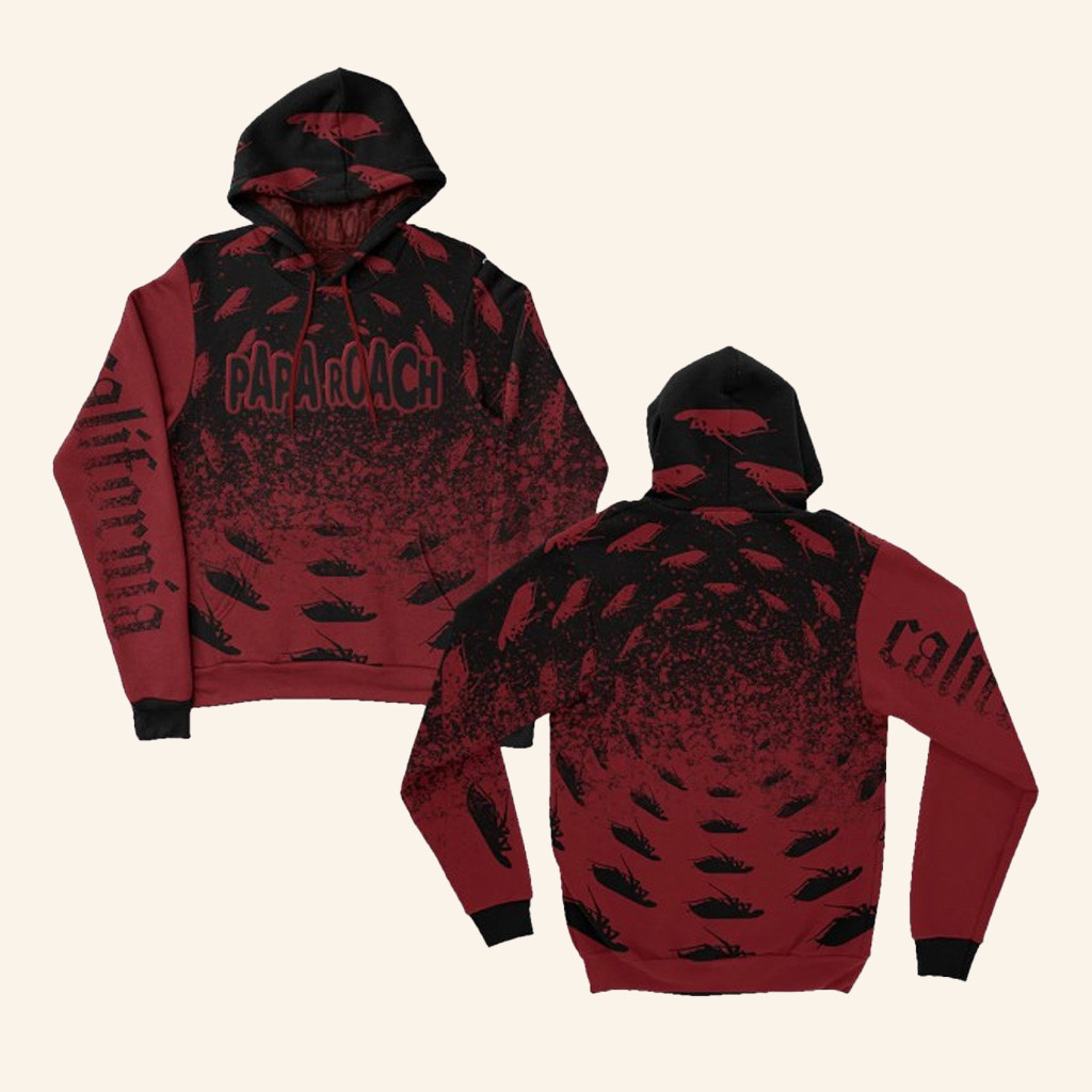 Papa Roach Merch California Papa Roach Hoodie Gifts For Rock Band Fans