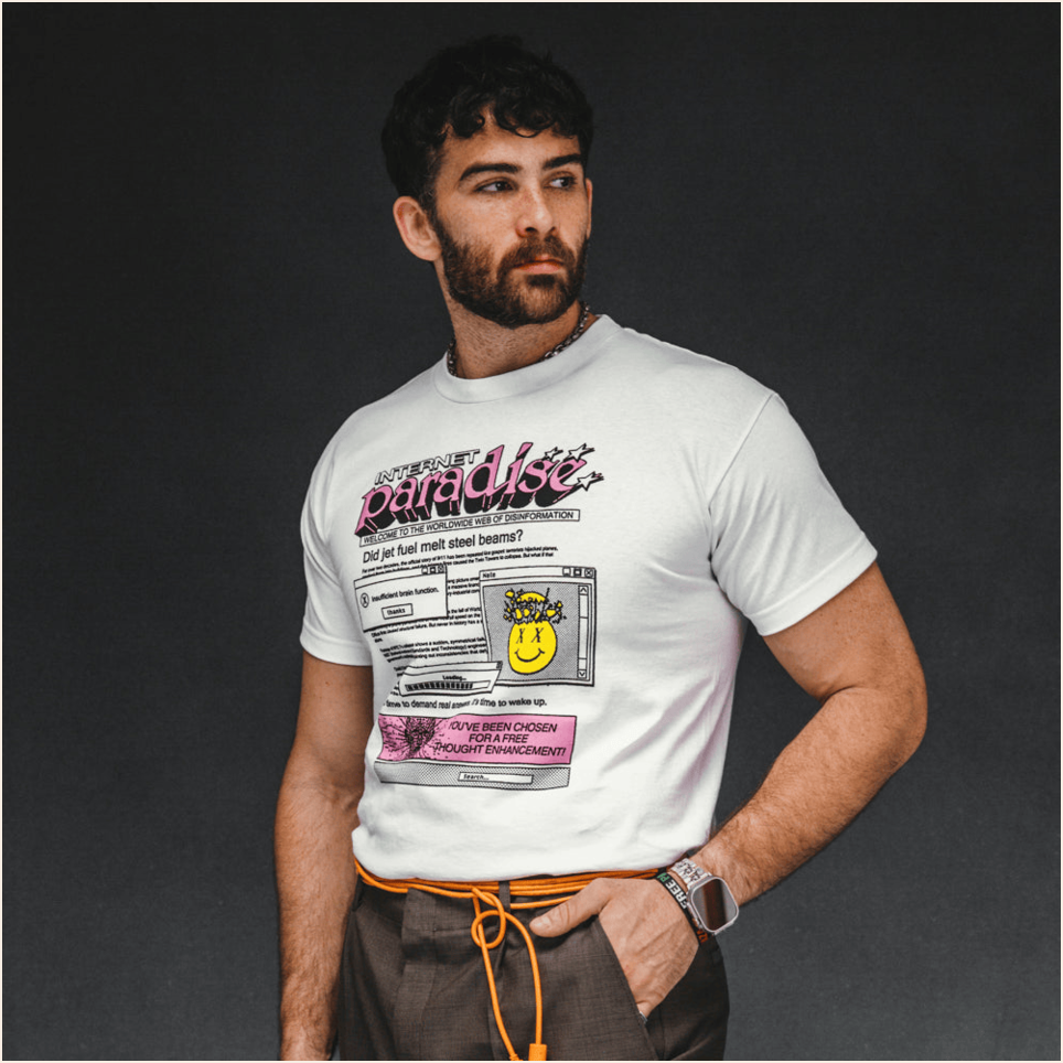 Paradise T-Shirt Hasanabi Merch Hasan Piker Merch Unique Dad Birthday Gifts For Father's Day