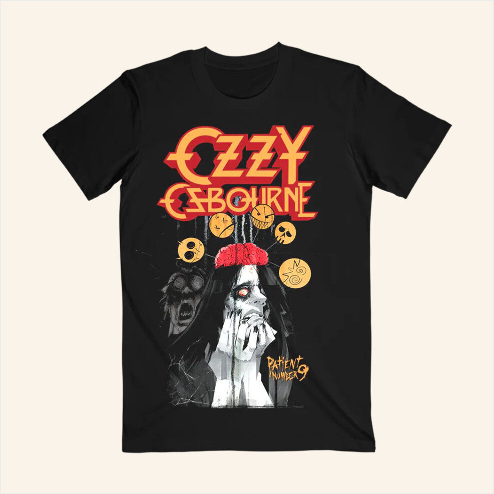 Paranoid No 9 Shirt Ozzy Osbourne Official Merch Birthday Gifts For Dad Best Friend Gifts