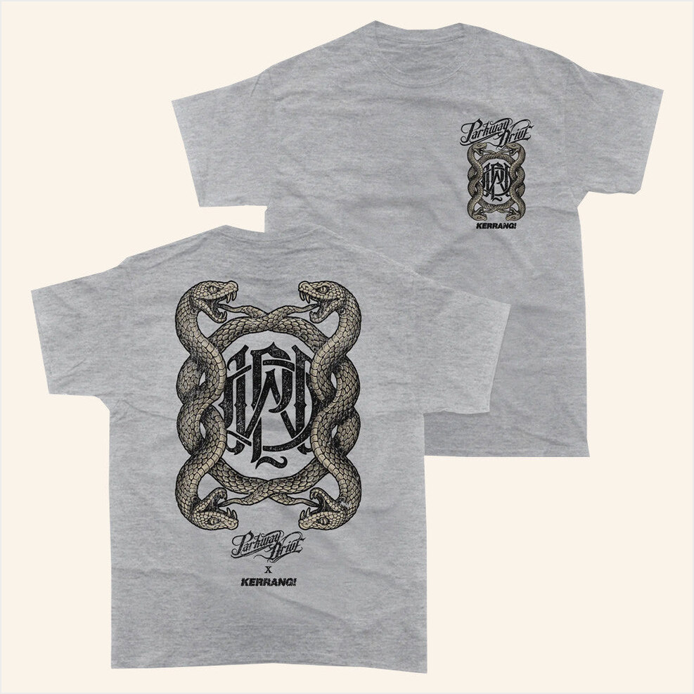 Parkway Drive X Kerrang Snake T-Shirt Kerrang Merch Best Gifts For Dad Gifts For Best Friend