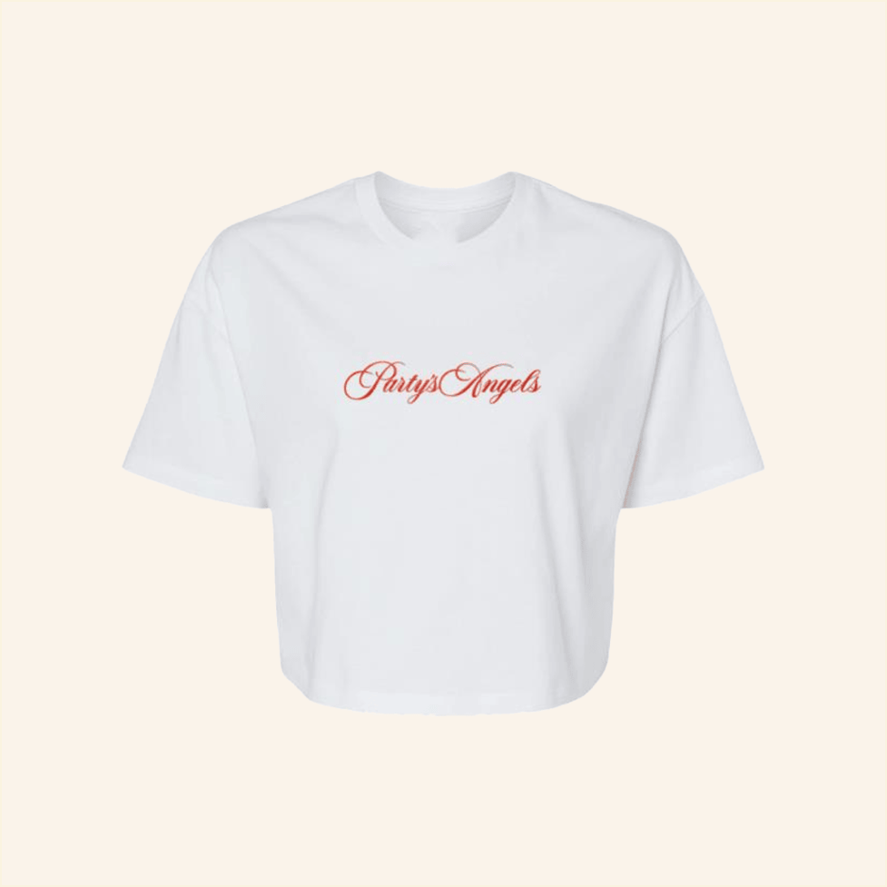 Party's Angels Crop T-Shirt Party Next Door Merch Her Birthday Gifts For BFF Christmas Presents