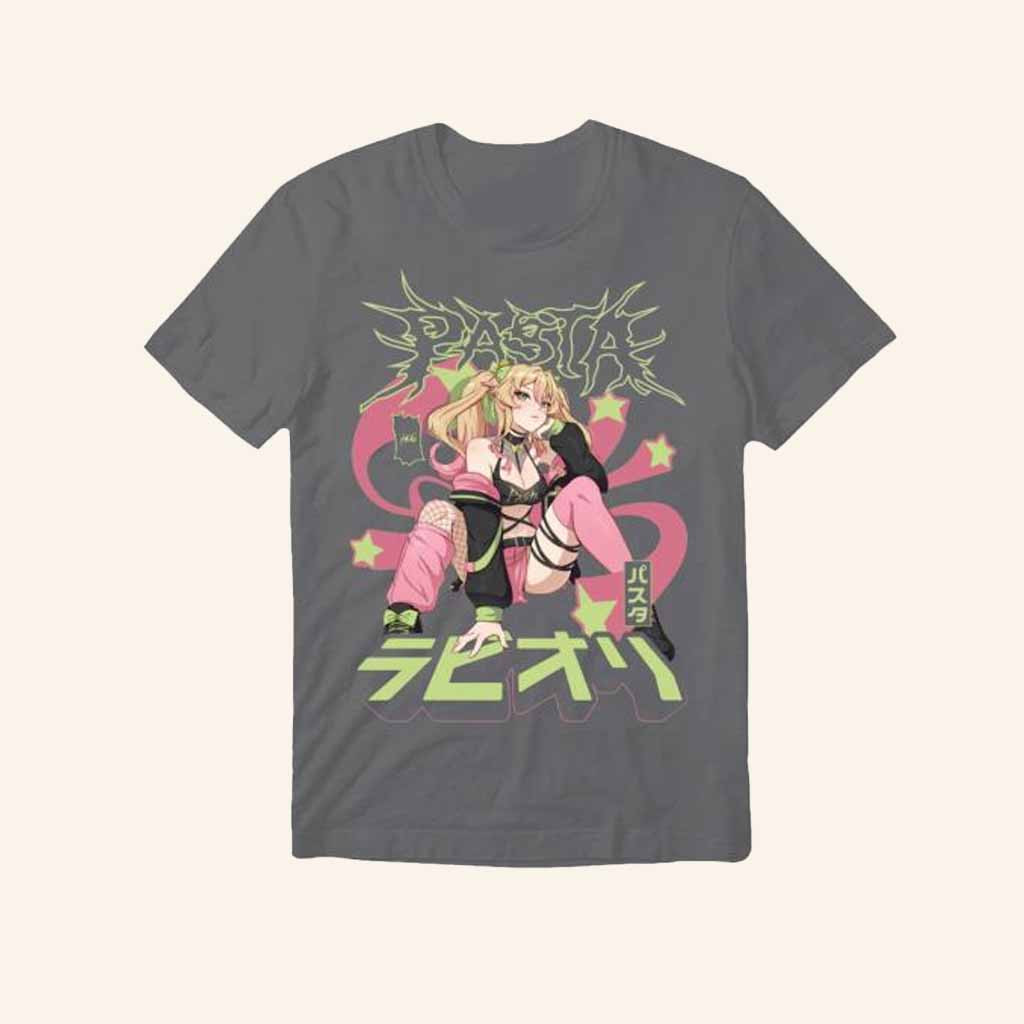 Pasta Merch Neon Noodle T-Shirt Gift Ideas For Daughter
