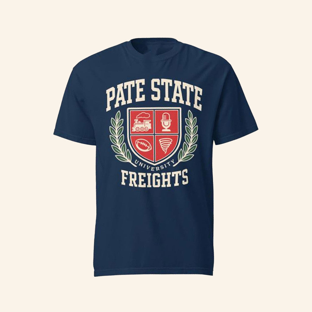 Pate State Material Merch Pate State Crest T-Shirt Gifts For Father