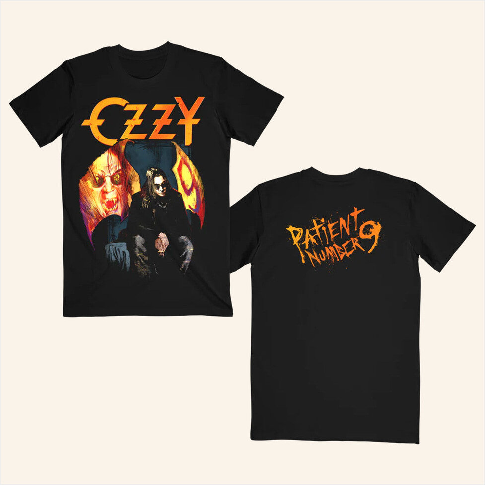 Patient No 9 Wings Of 9 Shirt Ozzy Osbourne Official Merch Best Birthday Gifts For Dad