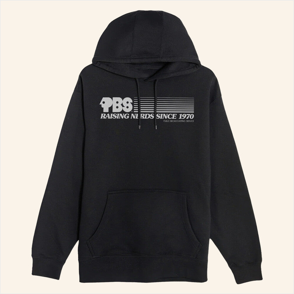 PBS Raising Nerds Hoodie PBS Merch Best Birthday Gifts For Dudes Gifts For BFF