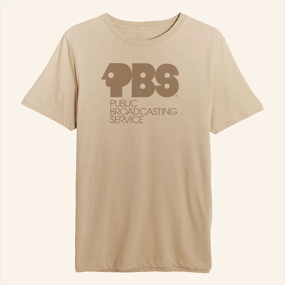 PBS Retro Logo T-Shirt PBS Merch Birthday Gifts For Dudes Gifts For Best Friend