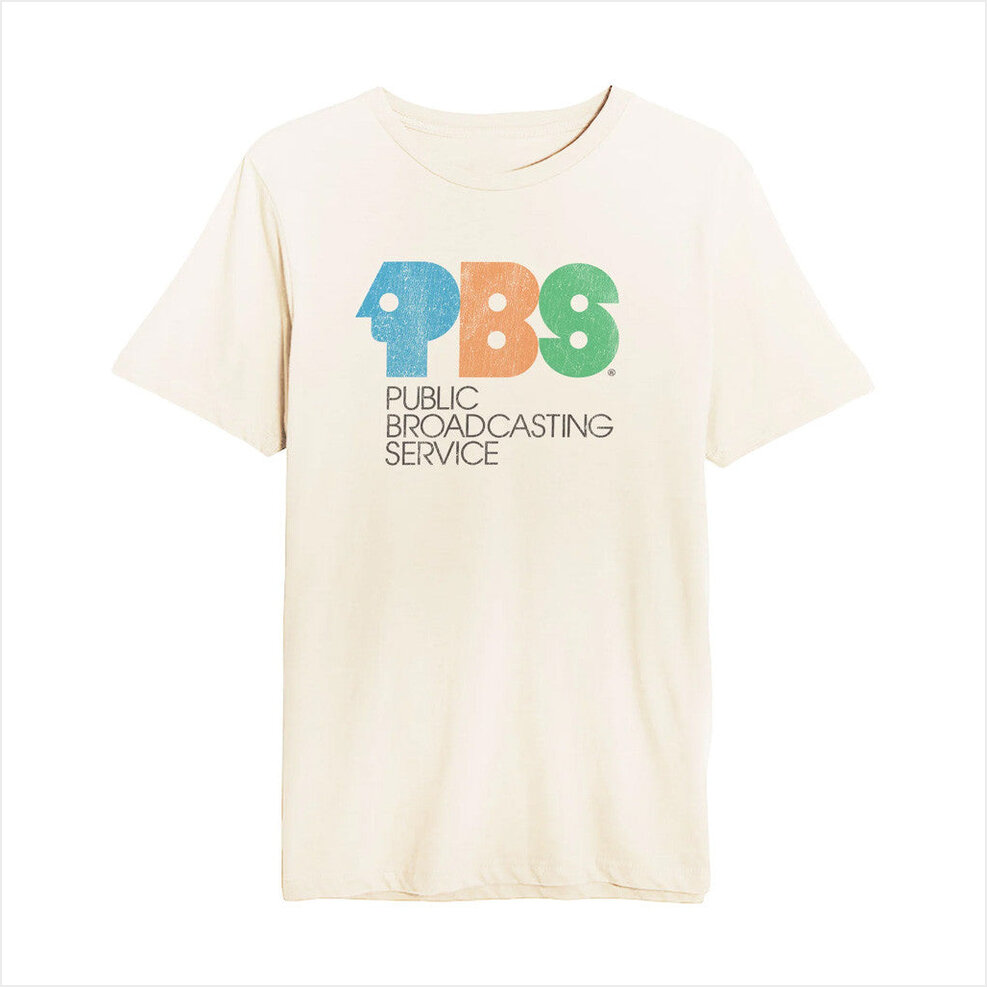 PBS Vintage Logo T-Shirt PBS Merch Best BFF Birthday Gifts Ideas Christmas Presents