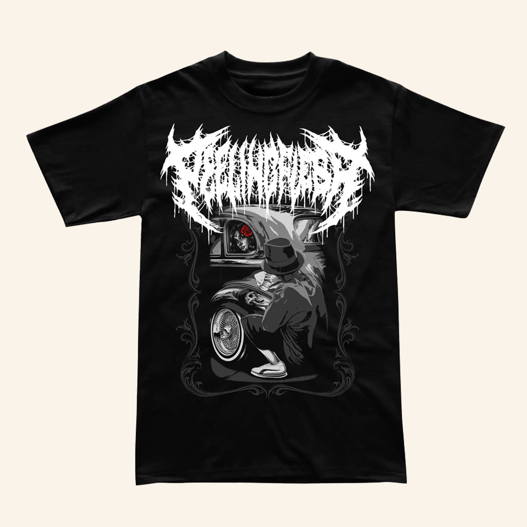 Peeling Flesh Merch Peeling Flesh Lowrider Shirt Unique Gifts For Music Lovers