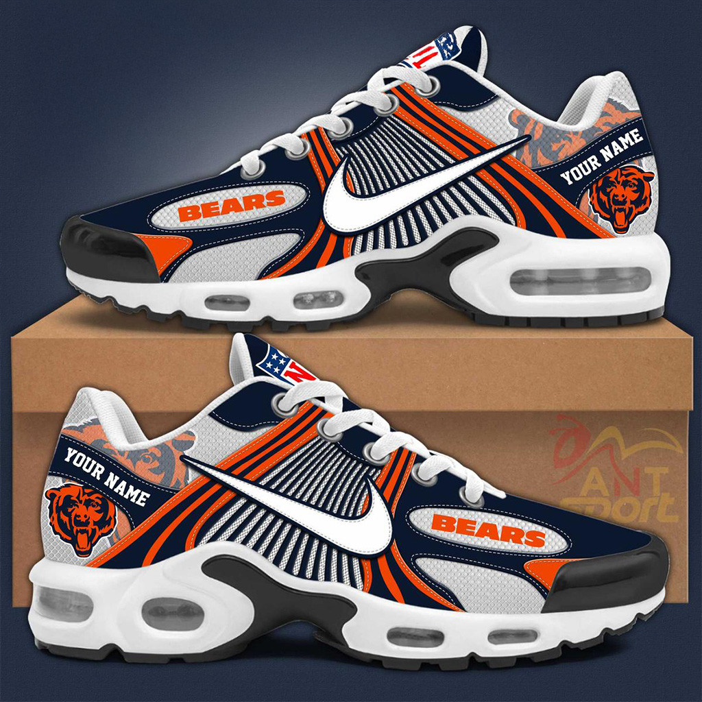 Personalized Chicago Bears New Season 2025 Air Max Shoes Chicago Bears Merch Dad Gifts