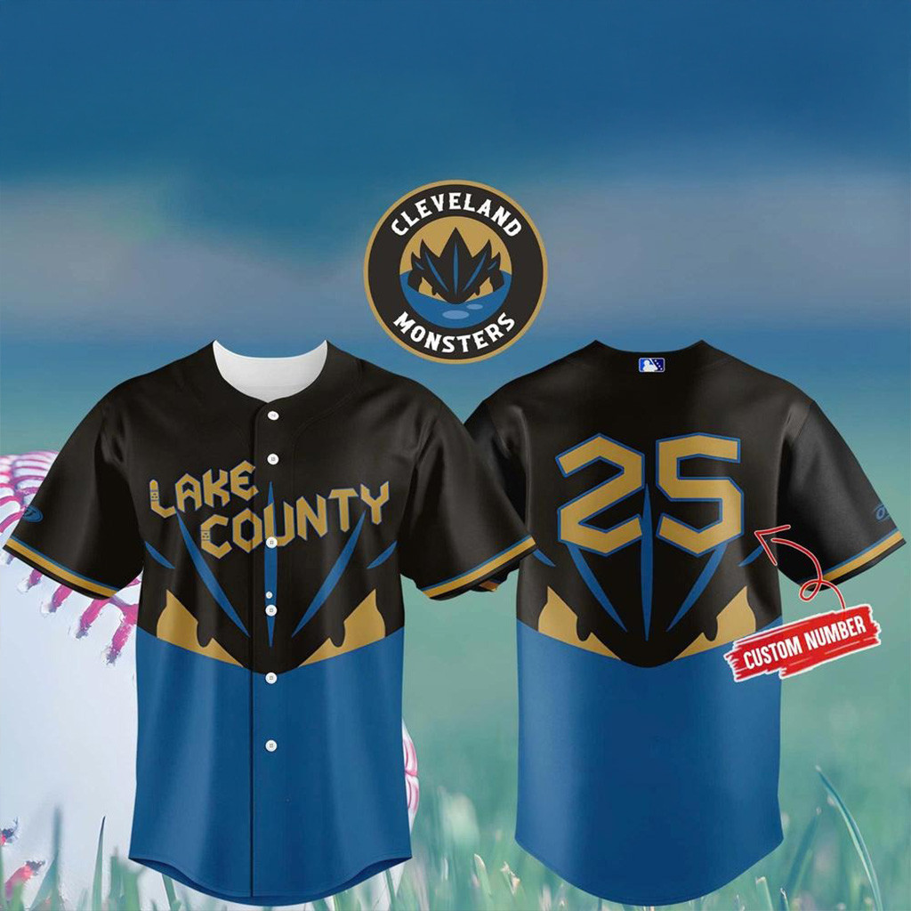 Personalized Cleveland Monsters Diamond Takeover Week 2025 Baseball Jersey Monsters Merch
