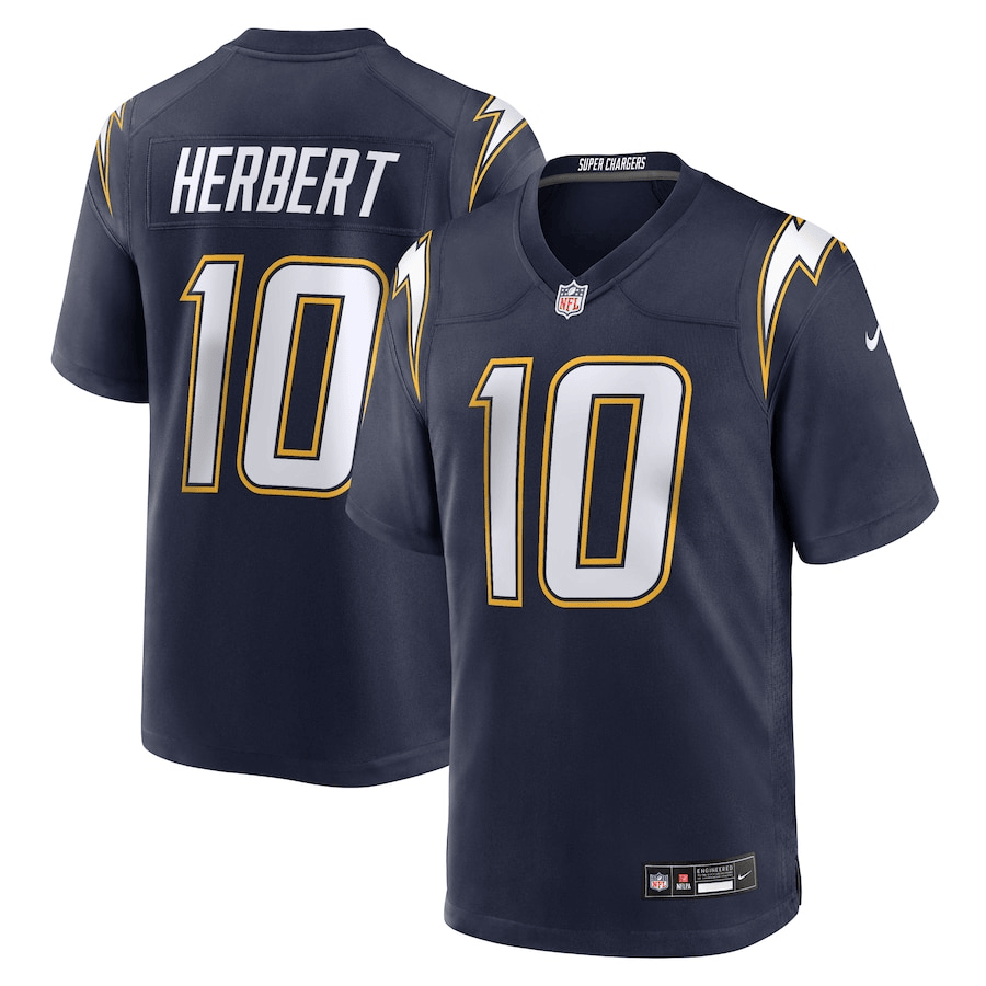 Personalized Navy Alternate Super Chargers Jersey Best Gifts For Football Fans