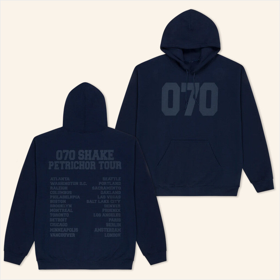 Petrichor Tour 070 Hoodie 070 Shake Merch Present For Husband Birthday Gifts For Best Friend