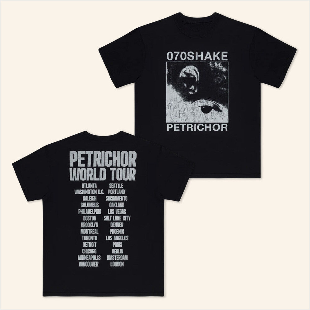 Petrichor Tour T-Shirt 070 Shake Merch Birthday Gifts For Rapper Fans BFF Gifts Ideas