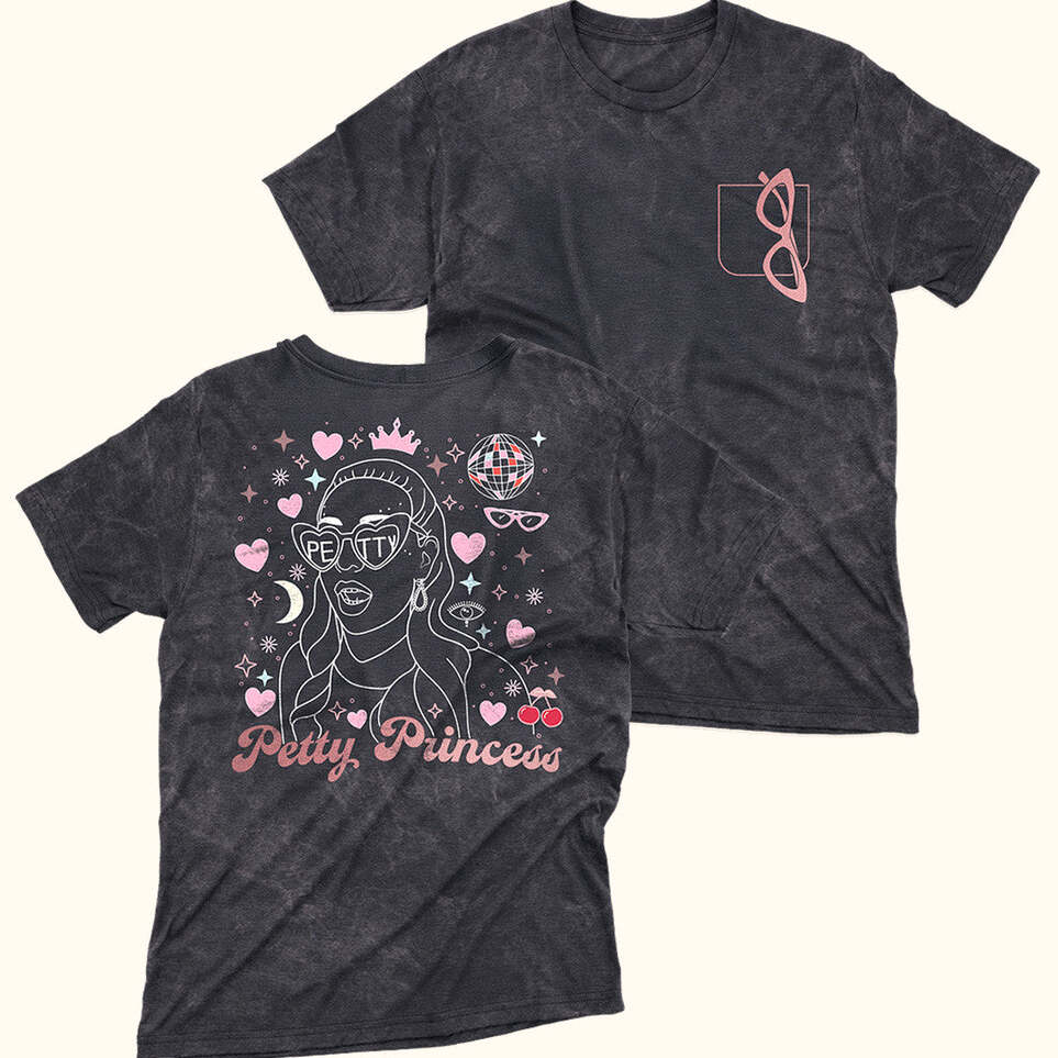 Petty Princess Shirt Charlotte Dobre Merch Gifts For Wife Birthday Gifts For Fans