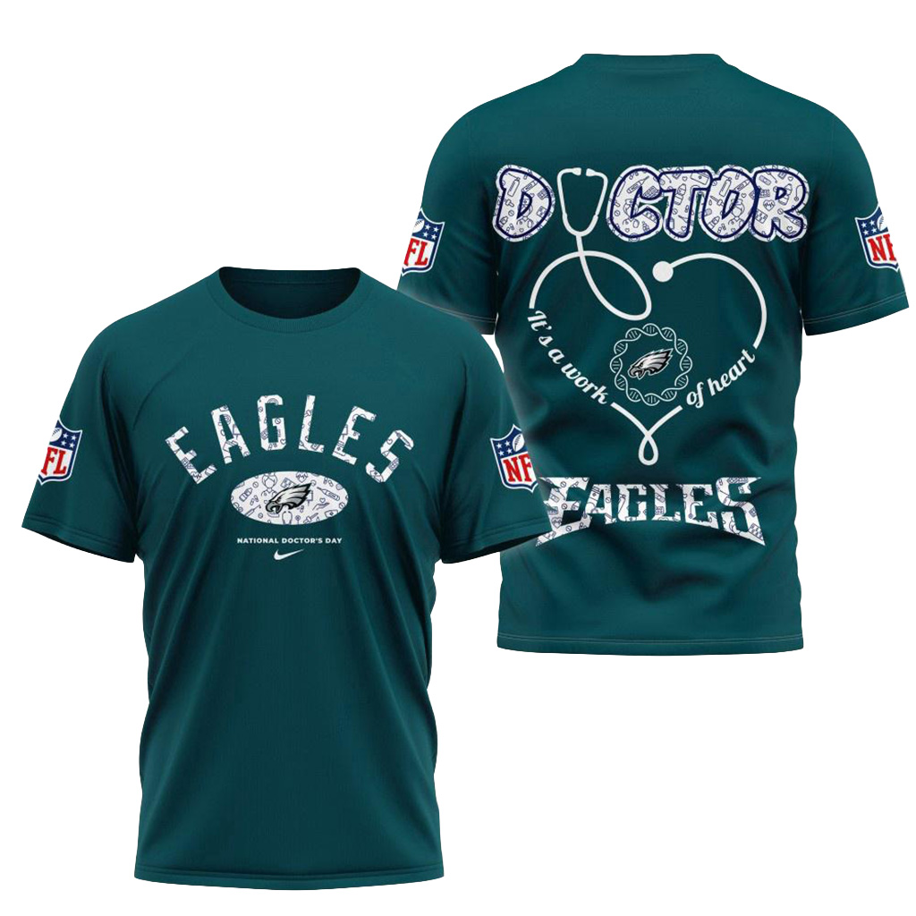 Philadelphia Eagles NFL National Doctors Day Shirt Philadelphia Eagles Merch Fans Gifts