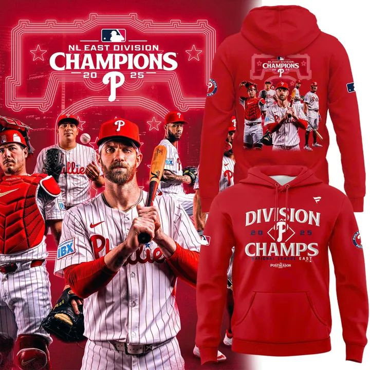 Philadelphia Phillies Hoodie B2B NL East Division P Phillies Baseball Sport Idea Merch
