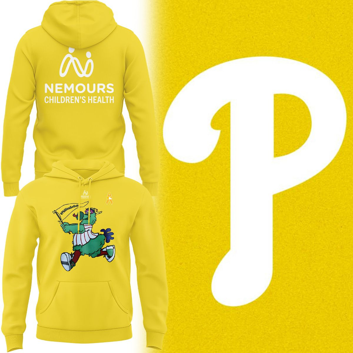 Philadelphia Phillies Merch Hoodie Numerous Children's Health P Phillies Baseball Present