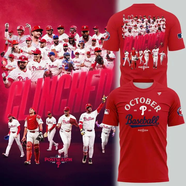 Philadelphia Phillies T-Shirt NL East Division P Phillies Baseball Sport Idea Merch For Him