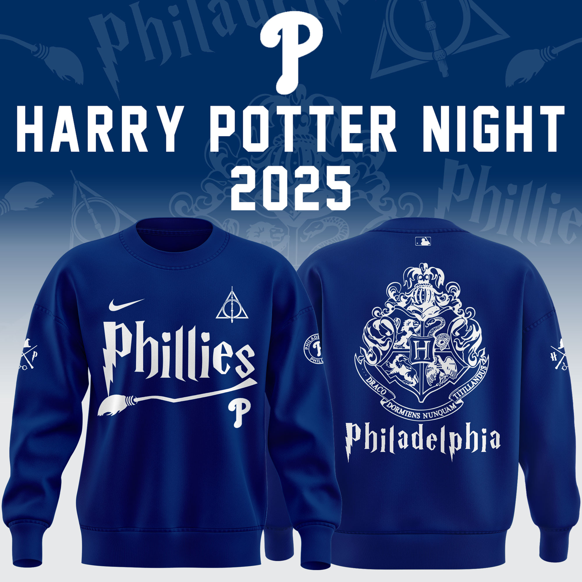 Philadelphia Phillies X Harry Potter Night 2025 Sweatshirt Phillies Baseball Merch Gifts For Fans