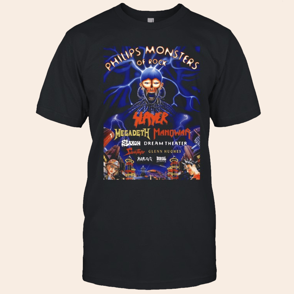 Philips Monsters Of Rock T-Shirt Monsters Of Rock Merch Perfect Father's Day Birthday Gifts