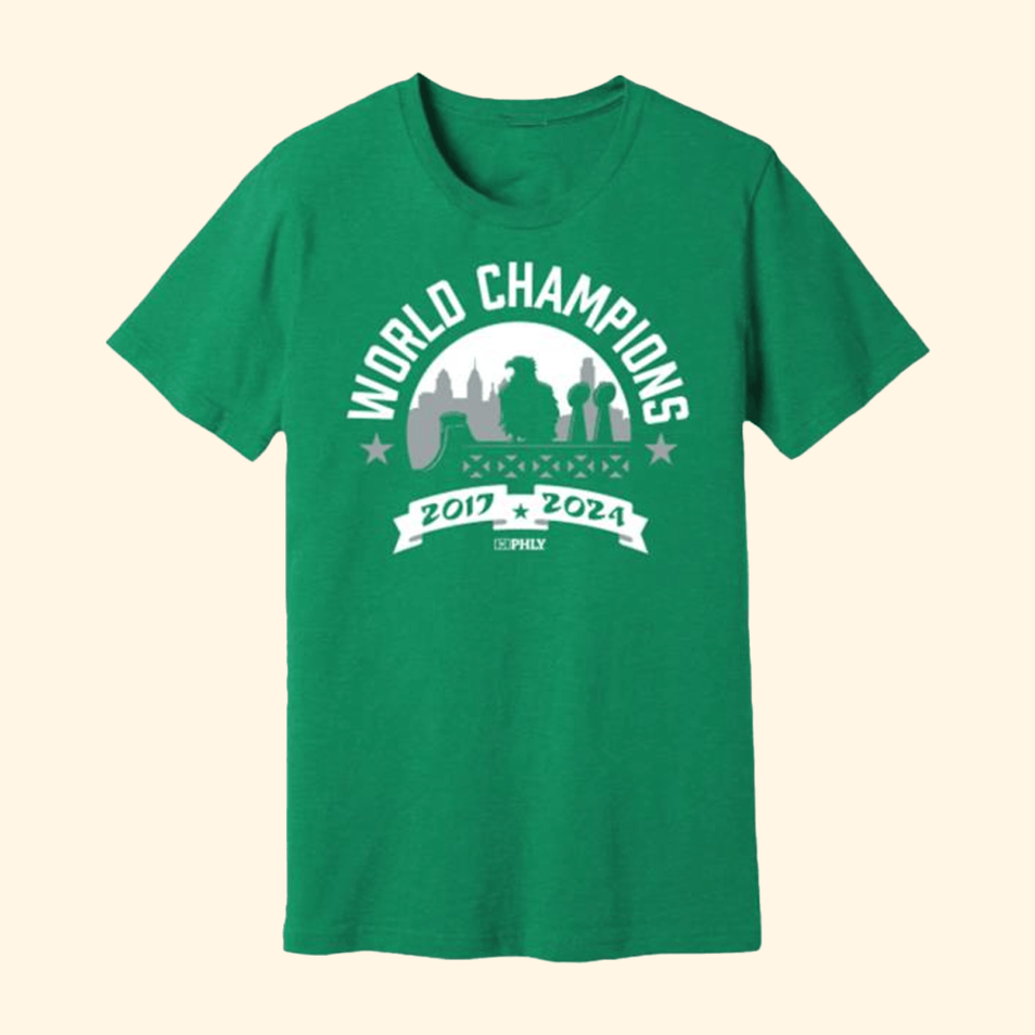 Phly World Champions T-Shirt All City Network Merch Presents For Husband BFF Gifts Ideas