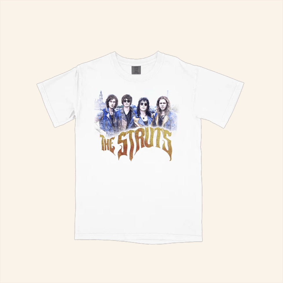 Photo T-Shirt The Struts Merch Birthday Gifts For Rock Band Fans BFF Gifts Christmas Presents