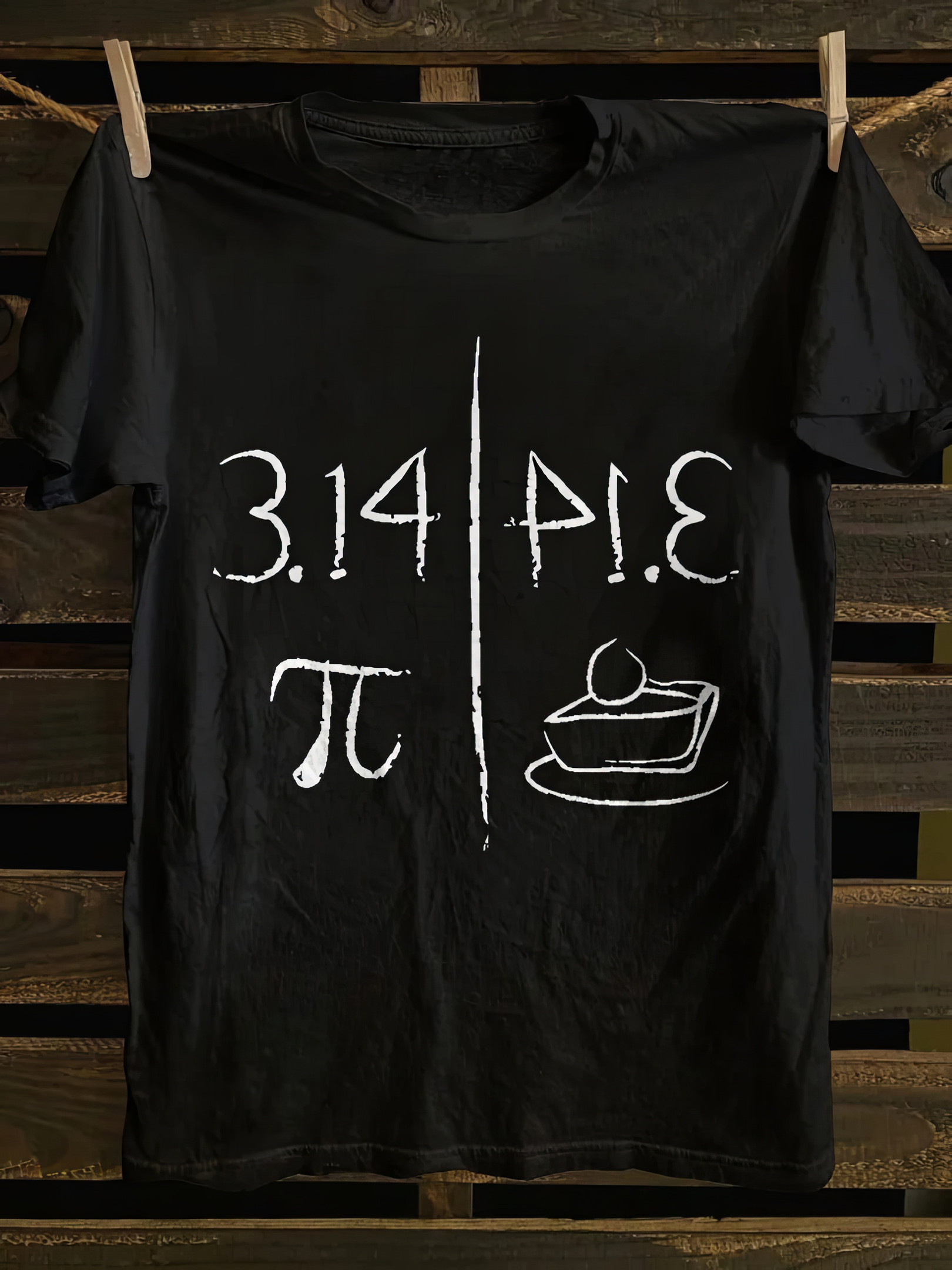 Pi Mirrors Pie T-shirt Vintage Tees Perfect Mother's Day Gifts