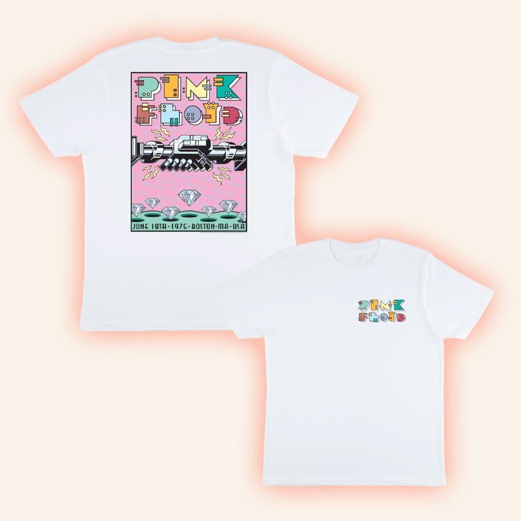 Pink Floyd Merch Boston Wywh Robot Hands Shirt Birthday Gifts For Her