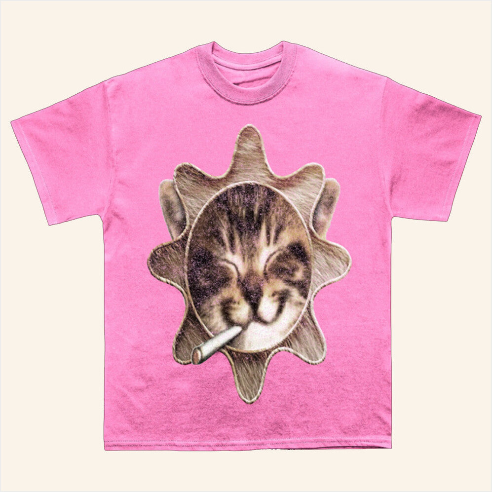 Pink GloCat T-Shirt Che Merch Rapper Che Shirt Che Shirt Gift Ideas For Her Gifts For Best Friend
