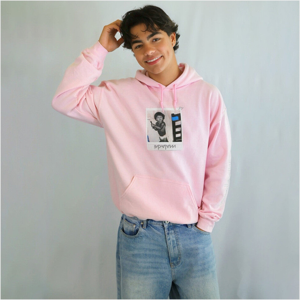 Pink Hoodie Malachi Barton Merch Gift Ideas For Friends Birthday Gifts For Besties