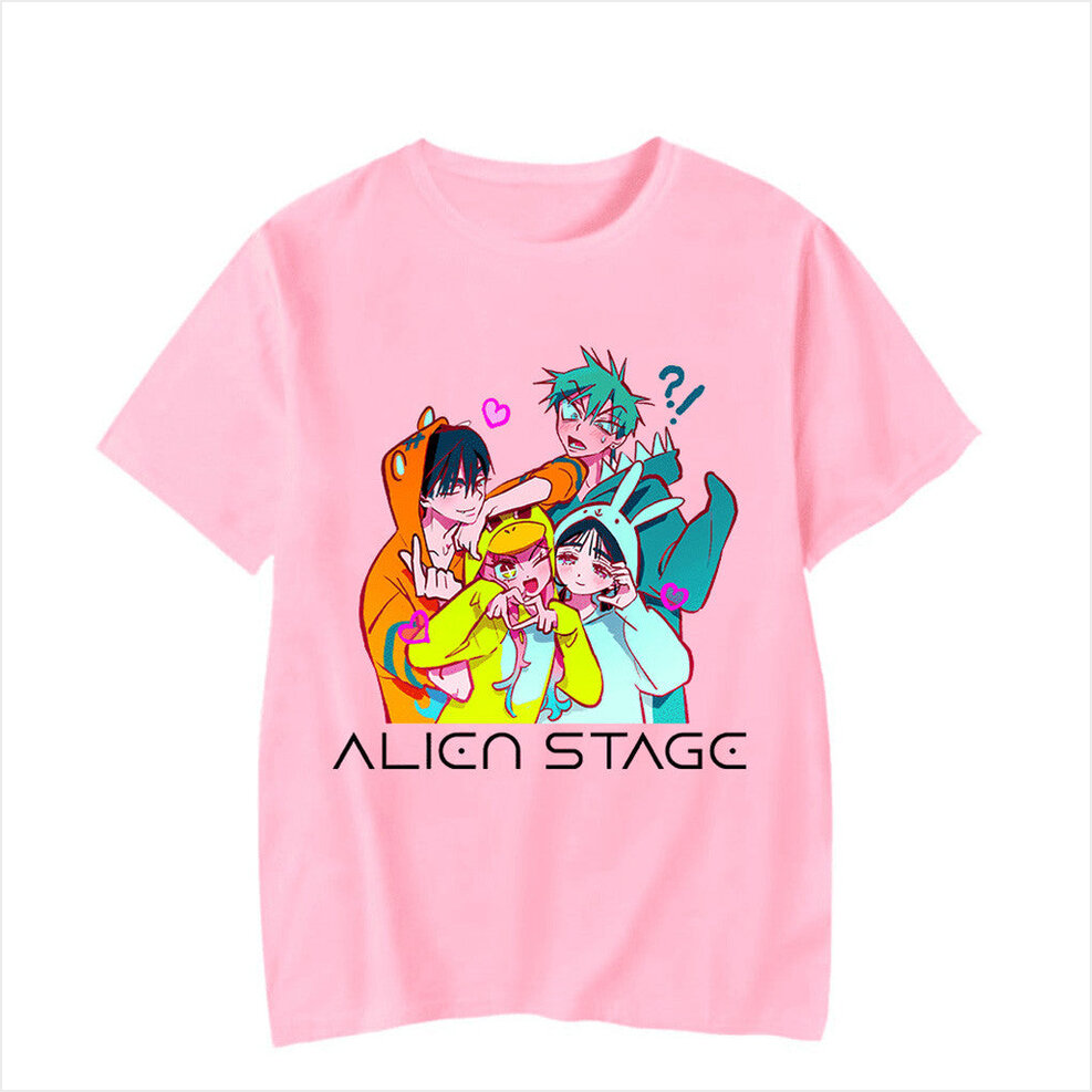 Pink T-Shirt Alien Stage Merch Birthday Gifts For Her BFF Gifts Christmas Presents