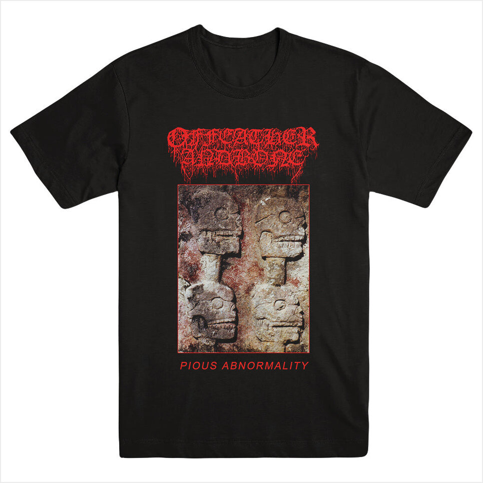 Pious Abnormality Shirt Of Feather And Bone Merch Of Feather And Bone Shirt Father'S Day Gifts For Metal Music Lovers