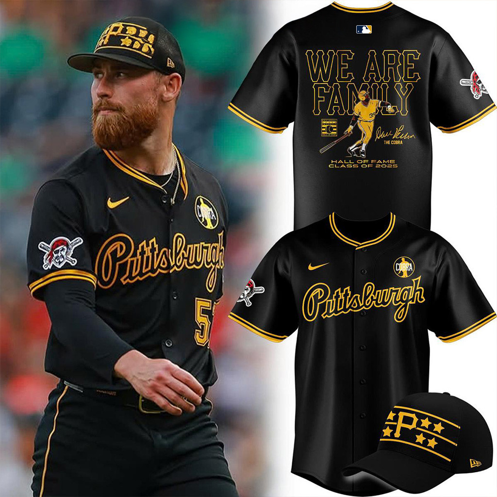 Pittsburgh Pirates Honor The Legacy Hall Of Famer Dave Parker 2025 Jersey Pittsburgh Pirates Merch