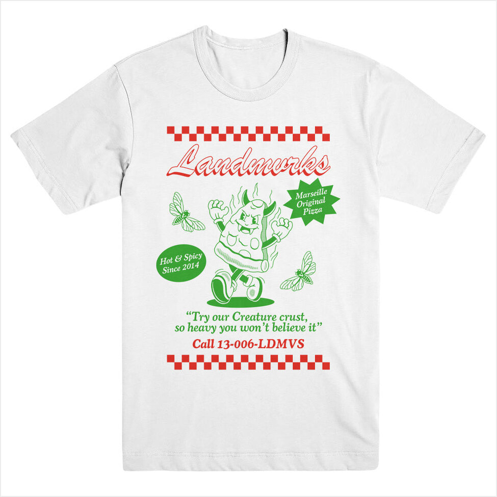 Pizza Shirt Landmvrks Merch Landmvrks Shirt Father'S Day Birthday Gifts For Metal Music Lovers
