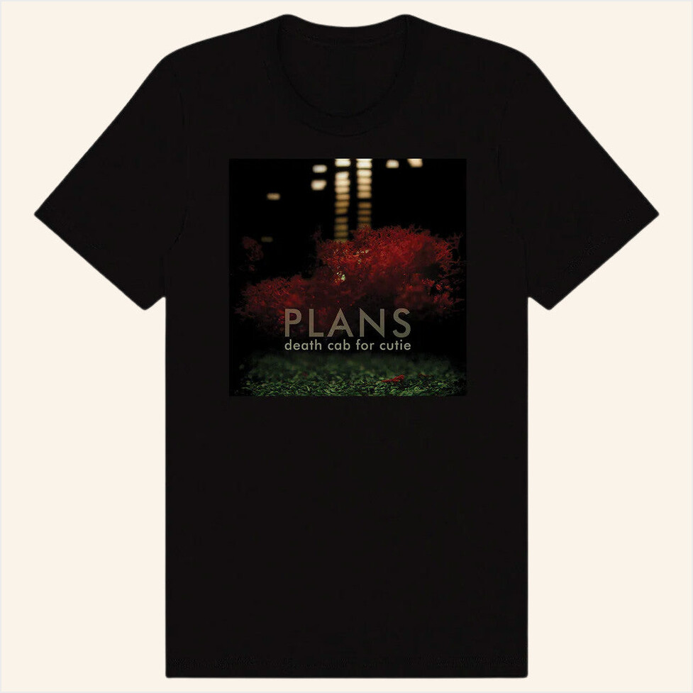 Plans Album Art T-Shirt Death Cab For Cutie Merch Best Gifts For Brother Best Friend Gifts