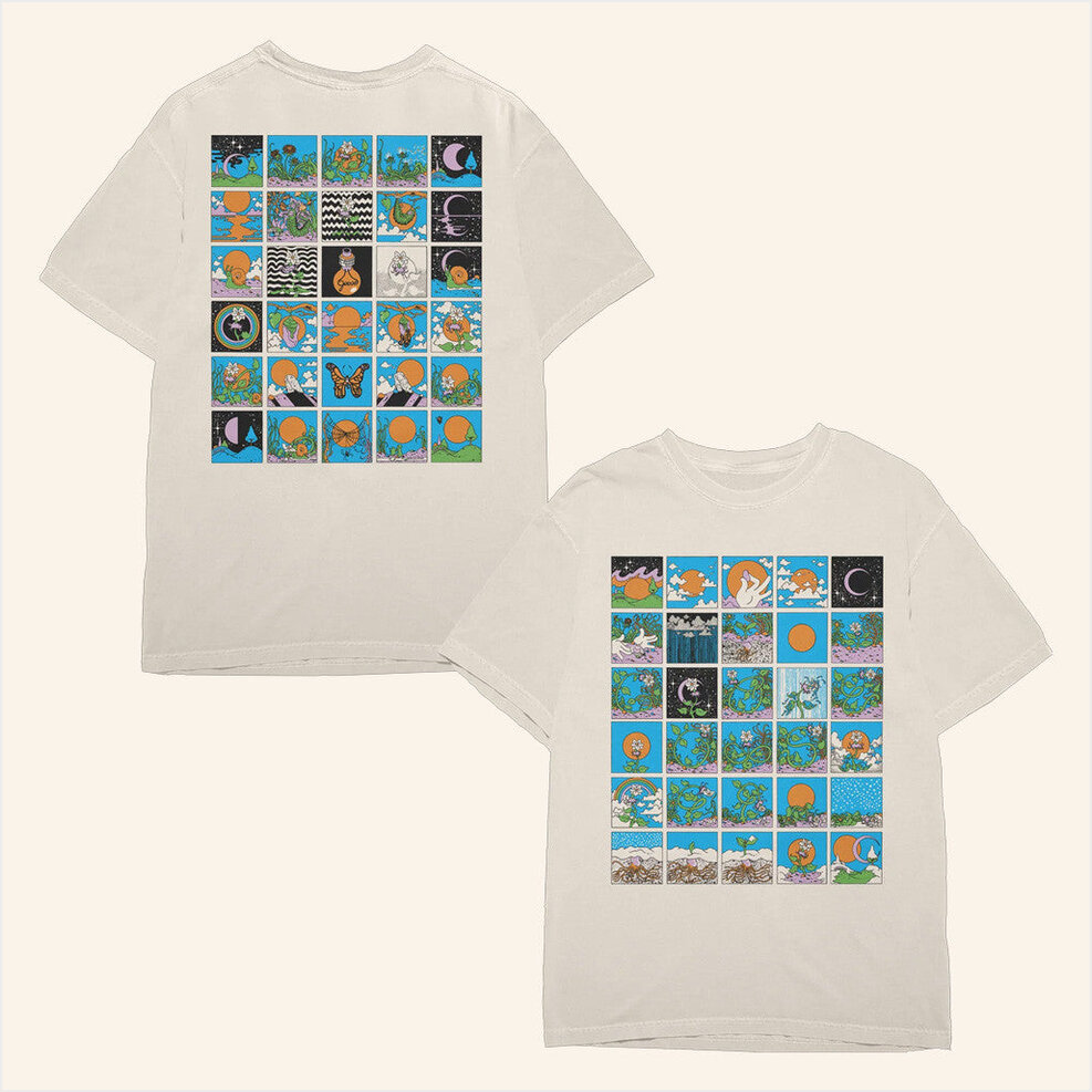Plant Squares T-Shirt Goosetheband Merch Birthday Gifts For Best Friend BFF Gifts