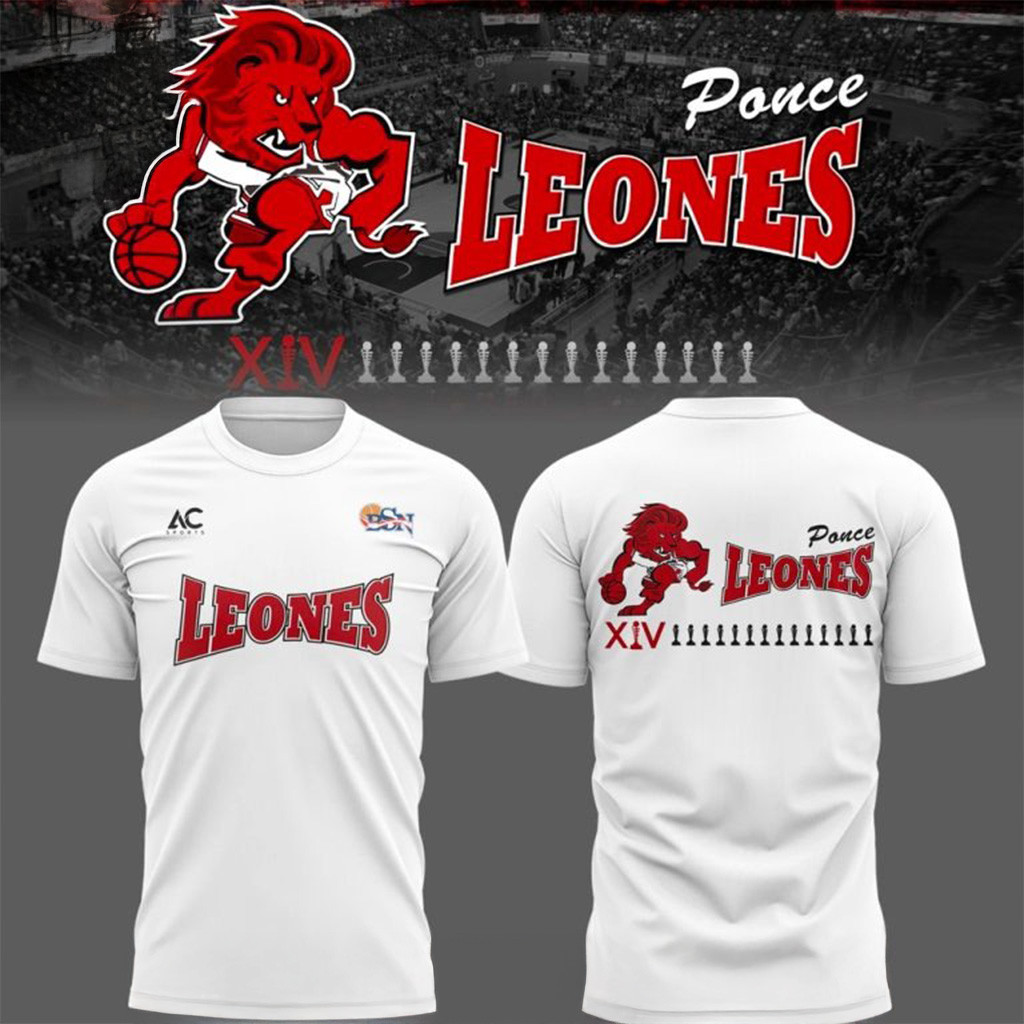 Play Offs Leones De Ponce BSN T-Shirt Fan Merch Best Gifts For Husband