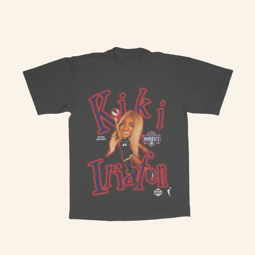 Playa Society Merch Playa Society Kiki Iriafen Sketch Shirt Gifts For Her