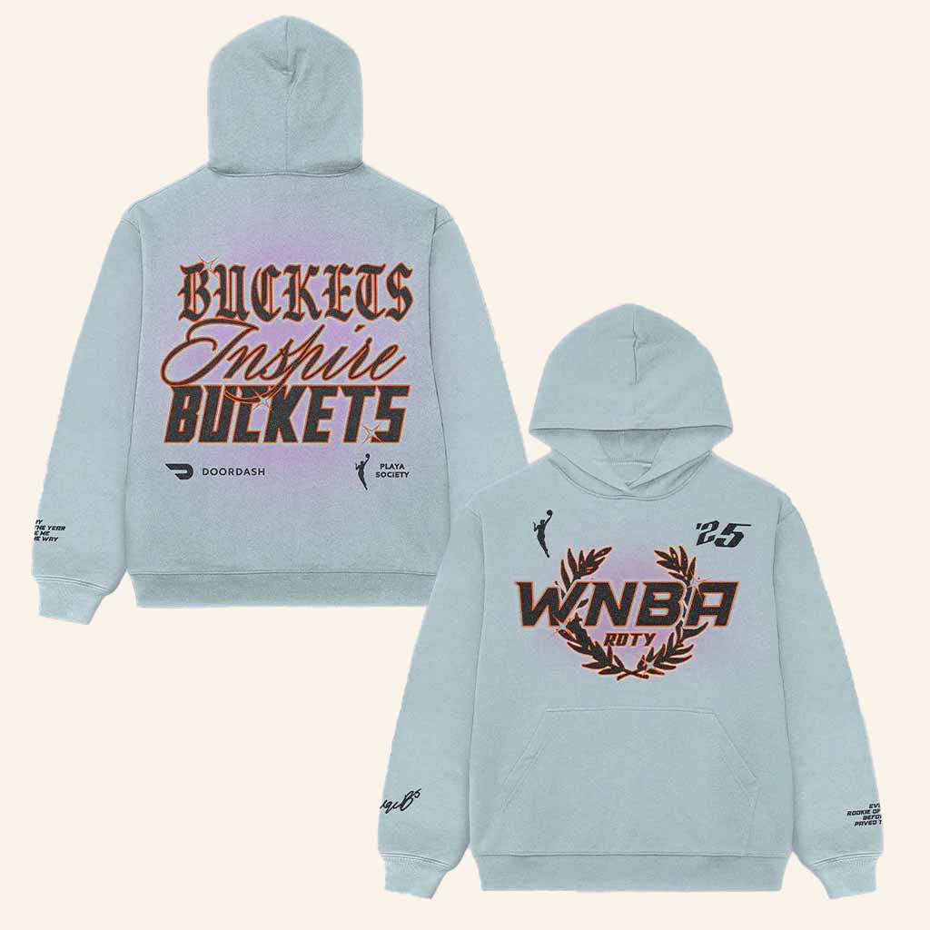 Playa Society Merch Playa Society X Doordash X Paige Bueckers Inspire Buckets Hoodie