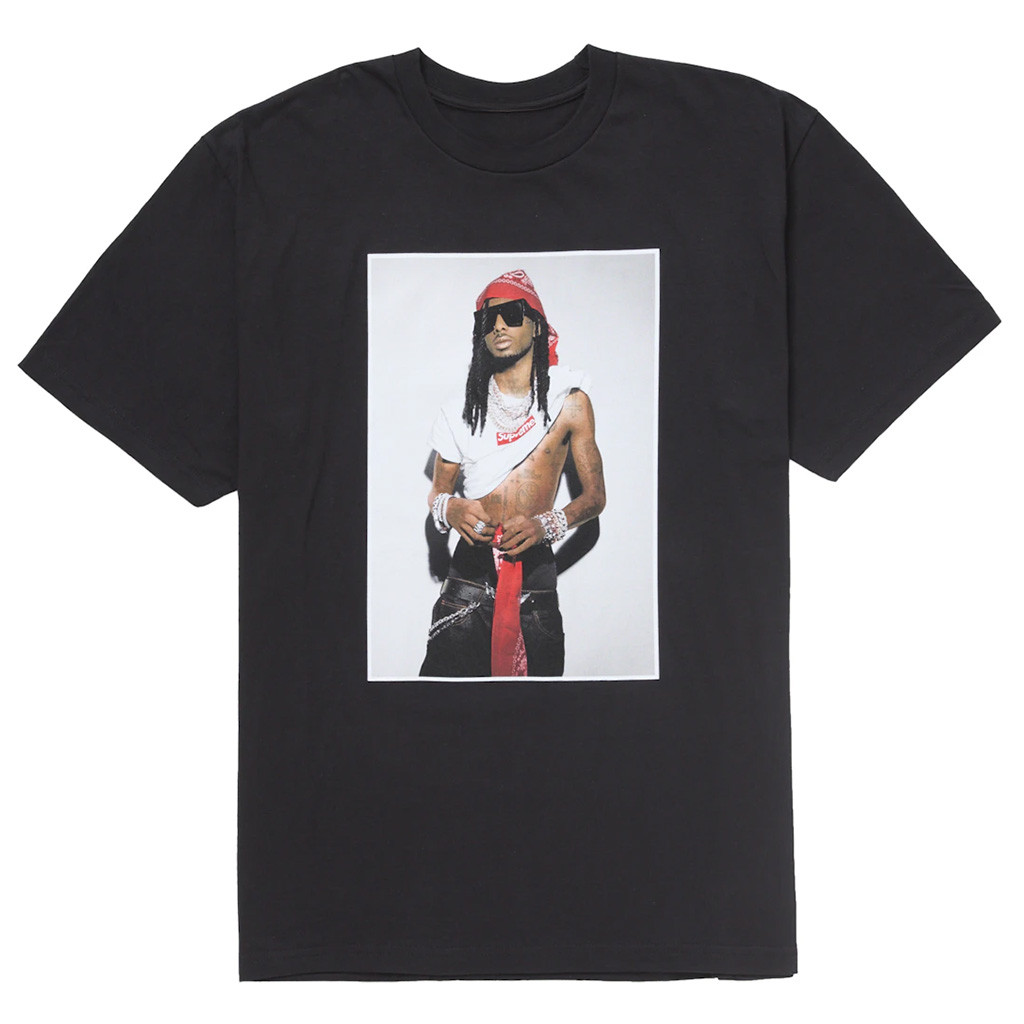 Playboi Carti Supreme Shirt Black Gifts For Music Fans
