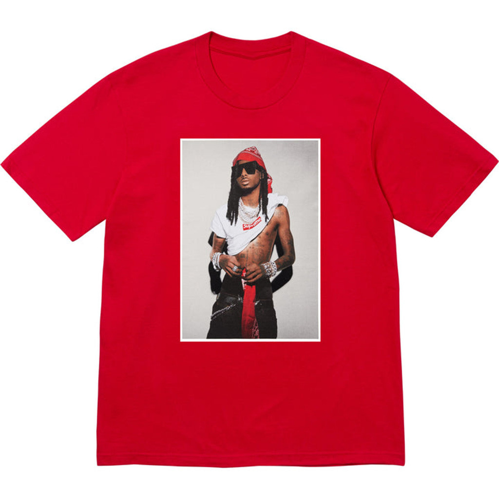Playboi Carti Supreme Shirt Red Gifts For Music Fans