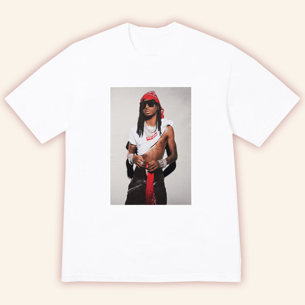Playboi Carti Supreme Shirt White Gifts For Music Fans