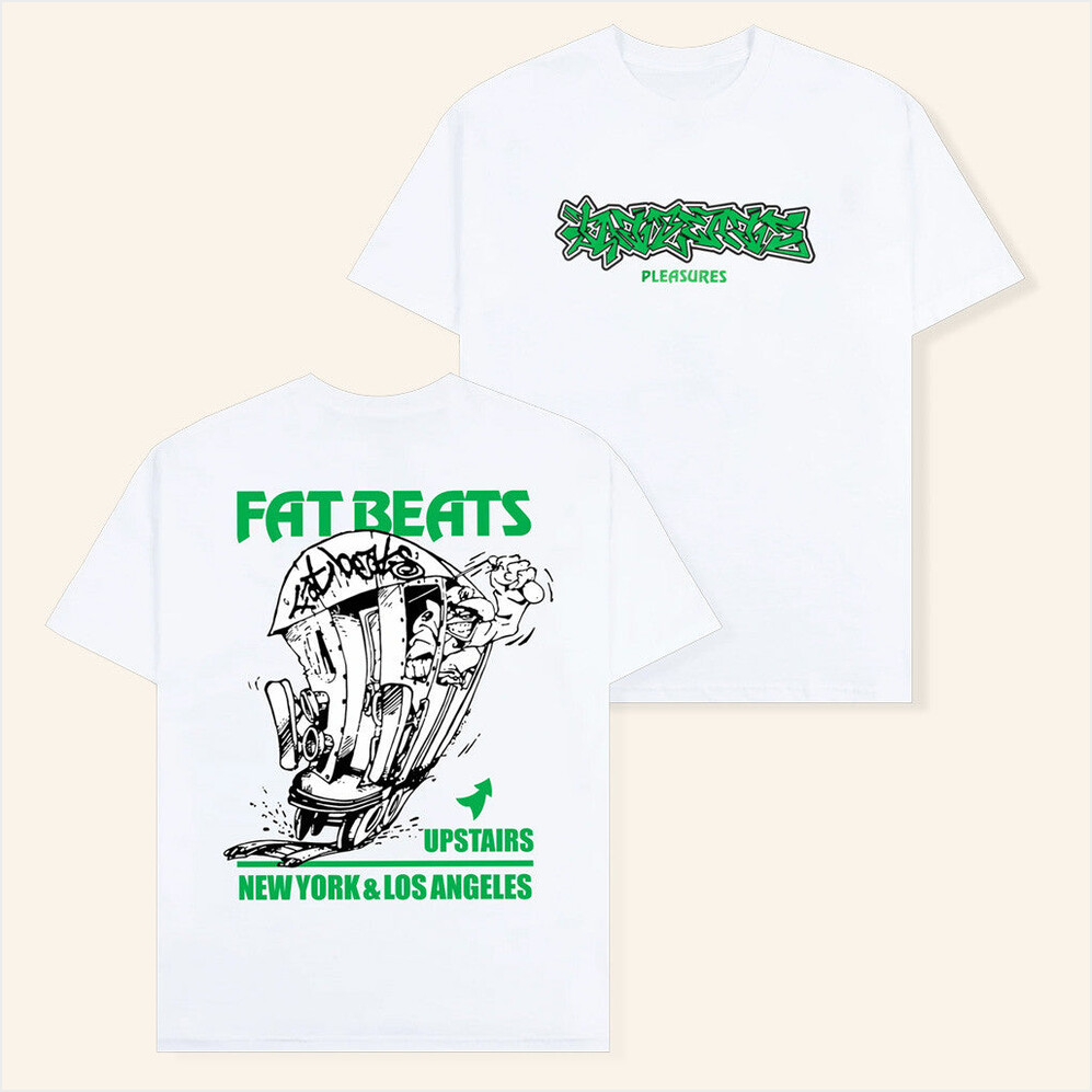 Pleasures X Fat Beats 30Th Anniversary T-Shirt Fat Beats Merch Birthday Gifts For Best Friend