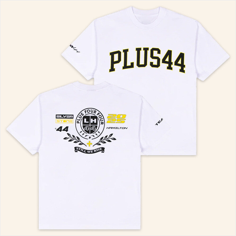 Plus44 T-Shirt Plus44 World Merch White Gift Ideas For Husband Birthday Gift Ideas
