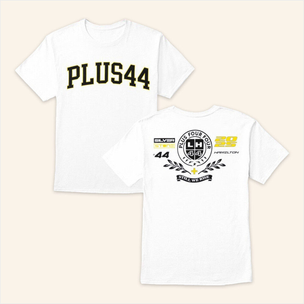 Plus44 T-Shirt Plus44 World Merch White Gift Ideas For Wife Best Friend Birthday Gifts
