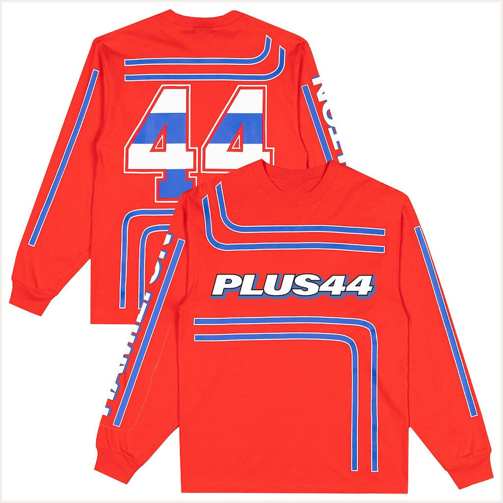 Plus44 Vintage Racing Long Sleeve T-Shirt Plus44 World Merch Friends Gifts For Friends