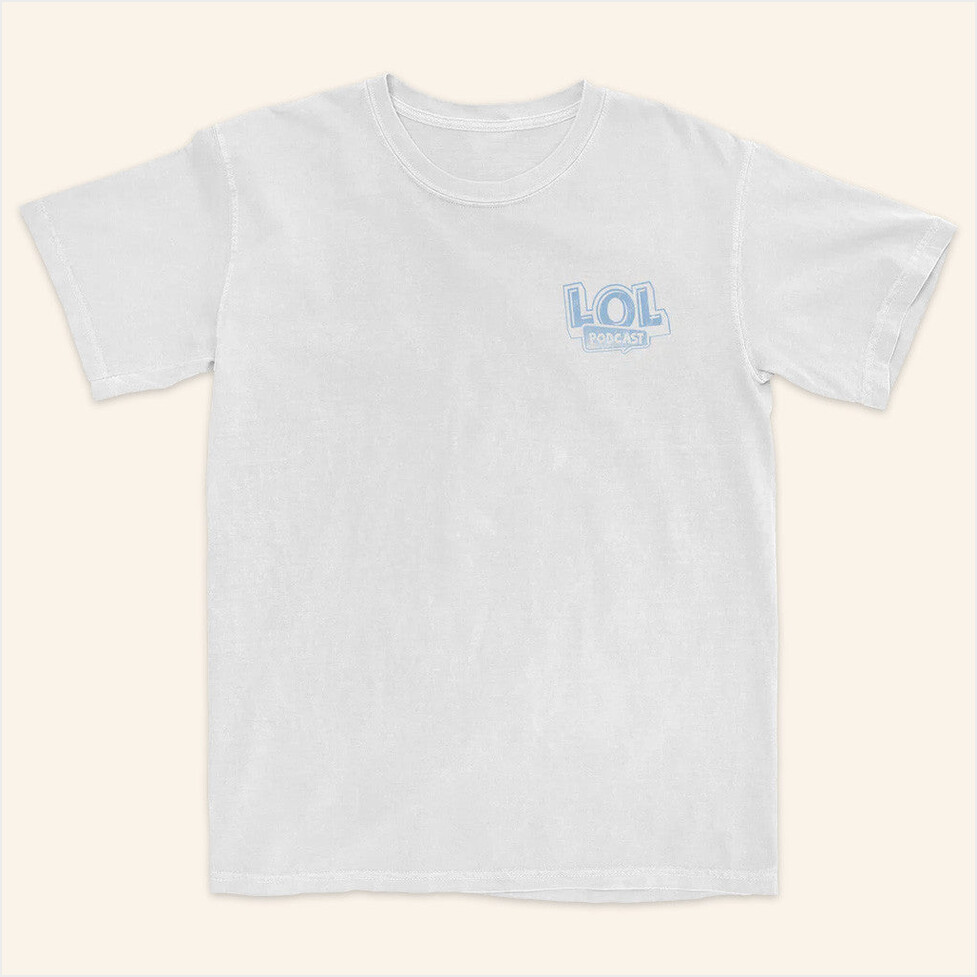 Pocket Logo T-Shirt Lol Podcast Merch Best Birthday Gifts For Him Gifts For BFF