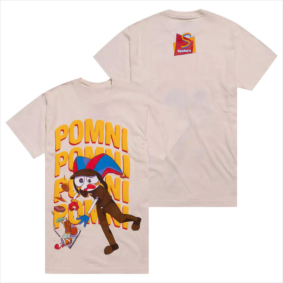 Pomni Puff Paint T-Shirt TADC Merch The Amazing Digital Circus Merch Gifts For Best Friend