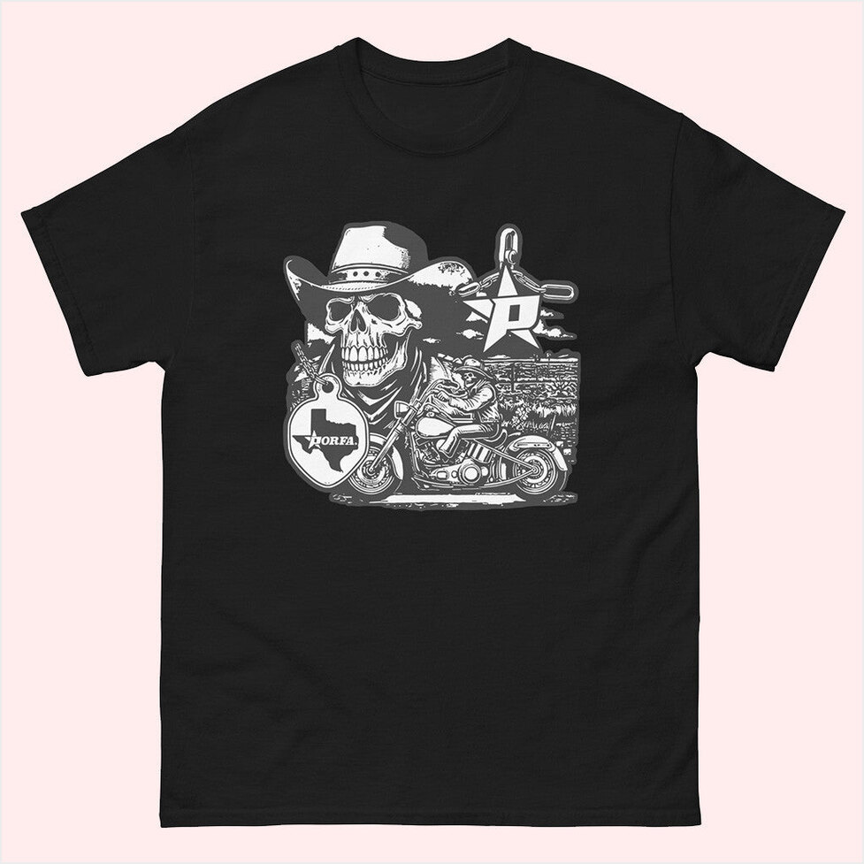 Porfa Texas Ride T-Shirt Porfa Merch Best Birthday Gifts For Brother Gifts For Besties