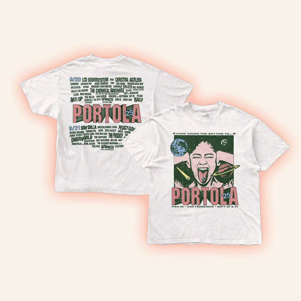 Portola Merch Crush The Rhythm T-Shirt Gifts For Wife